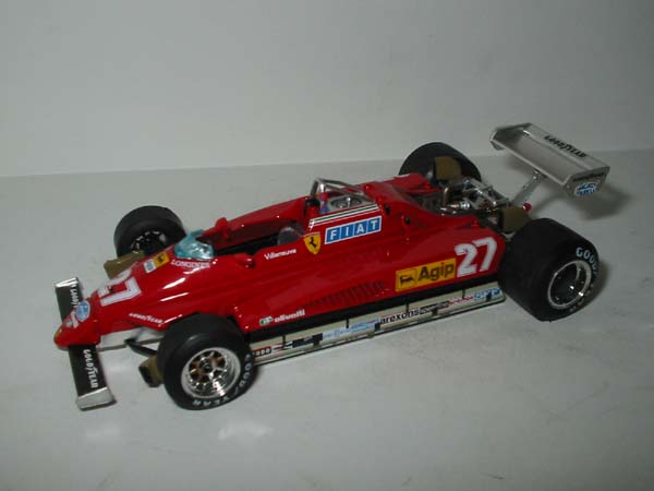 Ferrari 126C2 1982 G.Villeneuve Nº27