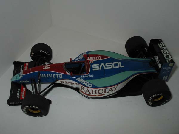 Jordan 193-Hart V10 1993 R.Barrichello  Nº14