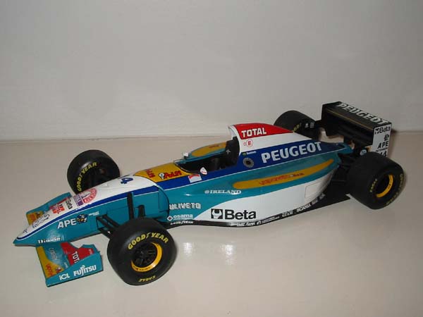 Jordan-Peugeot-195 R.Barrichello 1995 Nº14
