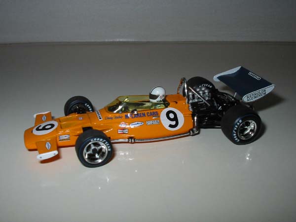 McLaren-Ford M19 D.Hulme 1971 Monaco GP. Nº9